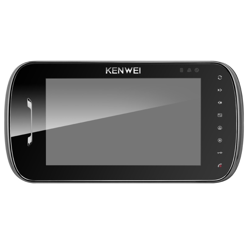 Монитор видеодомофона Kenwei KW-E703FC-M200 черный  orig_61869
