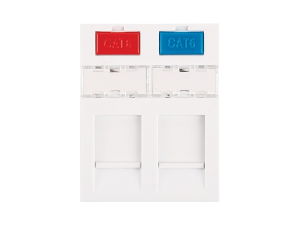 Вставка NIKOMAX, французский формат Mosaic NMC-PM2P-PF-WT orig_72663