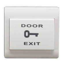 Кнопка выхода Atix EXIT-6D, 86х86х25мм, механическая, накладная, огнеупорный пластик, цвет белый orig_67847