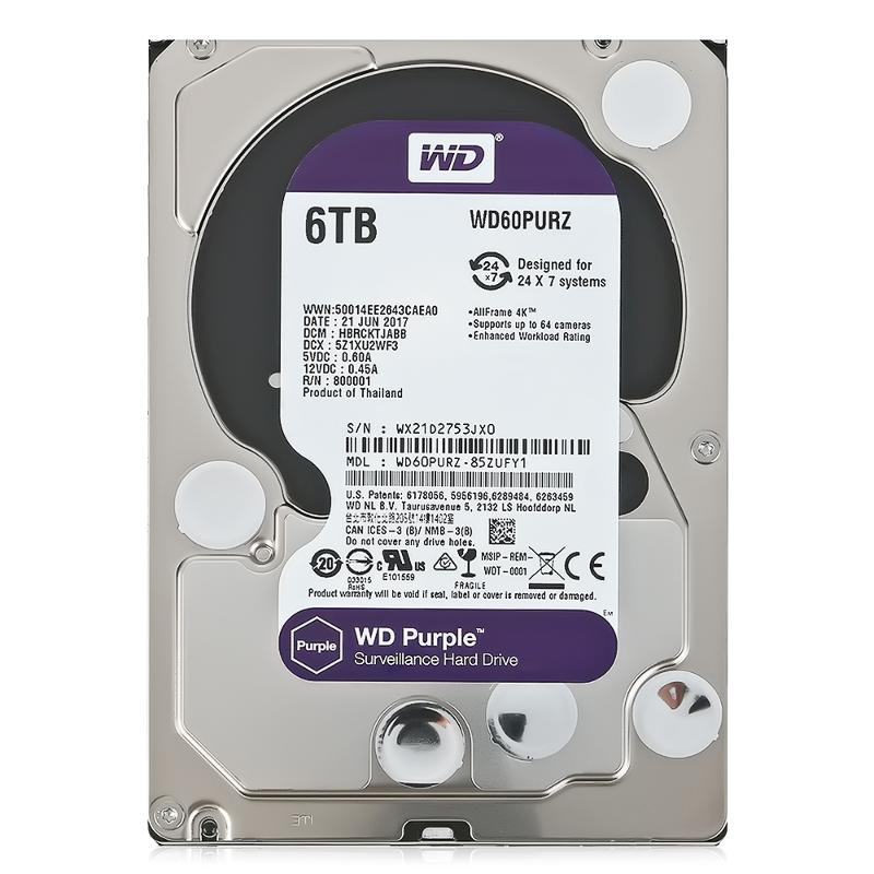 Жесткий диск WD Purple WD60PURZ/X, 6Тб orig_49103