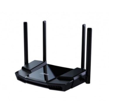 Роутер беспроводной Dahua, DH-AX18, 252х155х178мм, 4 порта, WiFi 1201 Мбит/с, скорость передачи данных 10/100/1000 Мбит/с, 2,4ГГц, 5ГГц, +1°+40°С orig_64133
