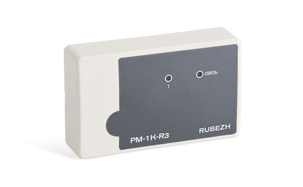 Адресный релейный модуль Рубеж РМ-1К-R3, 125х84х37мм, IP30 orig_70520