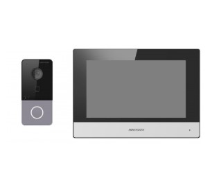 Комплект IP-видеодомофона с Wi-Fi DS-KIS603-P(B) Hikvision orig_57519