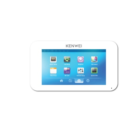 Монитор видеодомофона Kenwei KW-E709TC белый  orig_61227