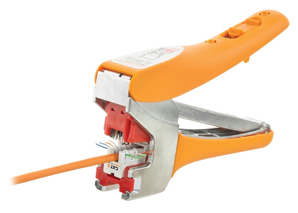 Инструмент NIKOMAX NMC-FT-TOOL для быстрой заделки коммутационных модулей-вставок типа Keystone системы Fast Termination, серий: FT, AN, LS, 2 насадки в комплекте orig_72583