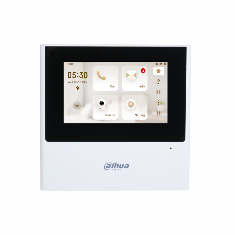 IP монитор видеодомофона Dahua, DHI-VTH2611L-WP, 4,3", с WiFi, 2,4ГГц, PoE orig_44798