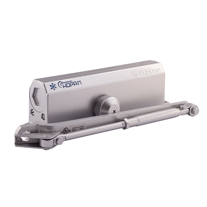 Доводчик дверной НОРА-М №5S серый (до 160кг) orig_60389