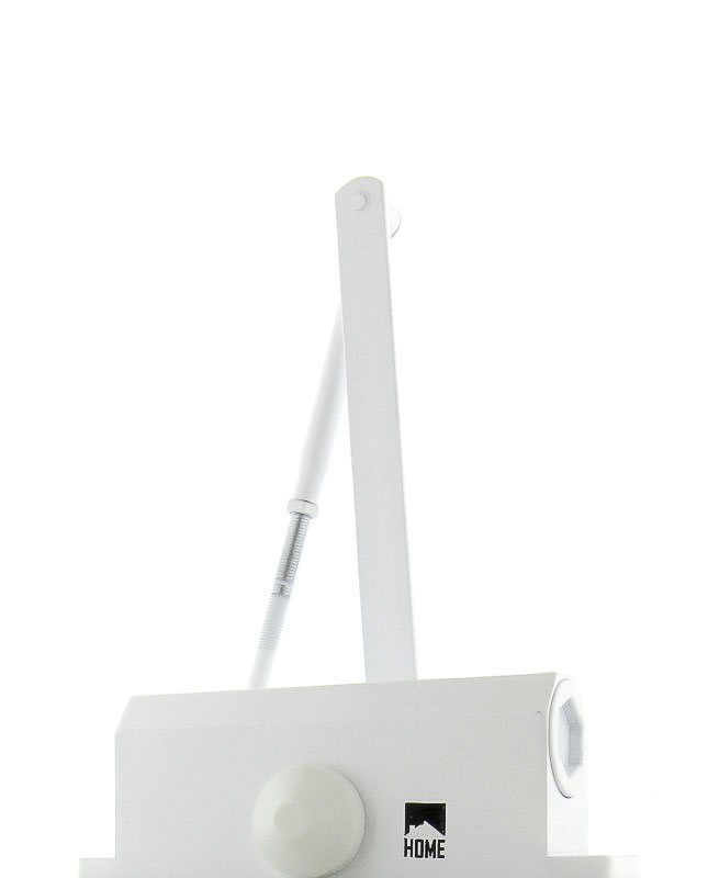 Доводчик дверной HOME 50 кг БЕЛЫЙ orig_61223