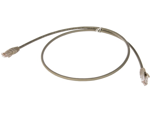 Шнур коммутационный NIKOMAX NMC-PC4UD55B-010-C-GY, U/UTP 4 пары, Кат.5е (Класс D), 100МГц, 2хRJ45/8P8C, T568B, заливной, с защитой защелки, многожильный, BC (чистая медь), 24AWG (7х0,205мм), LSZH нг(А)-HFLTx, серый, 1м orig_73562