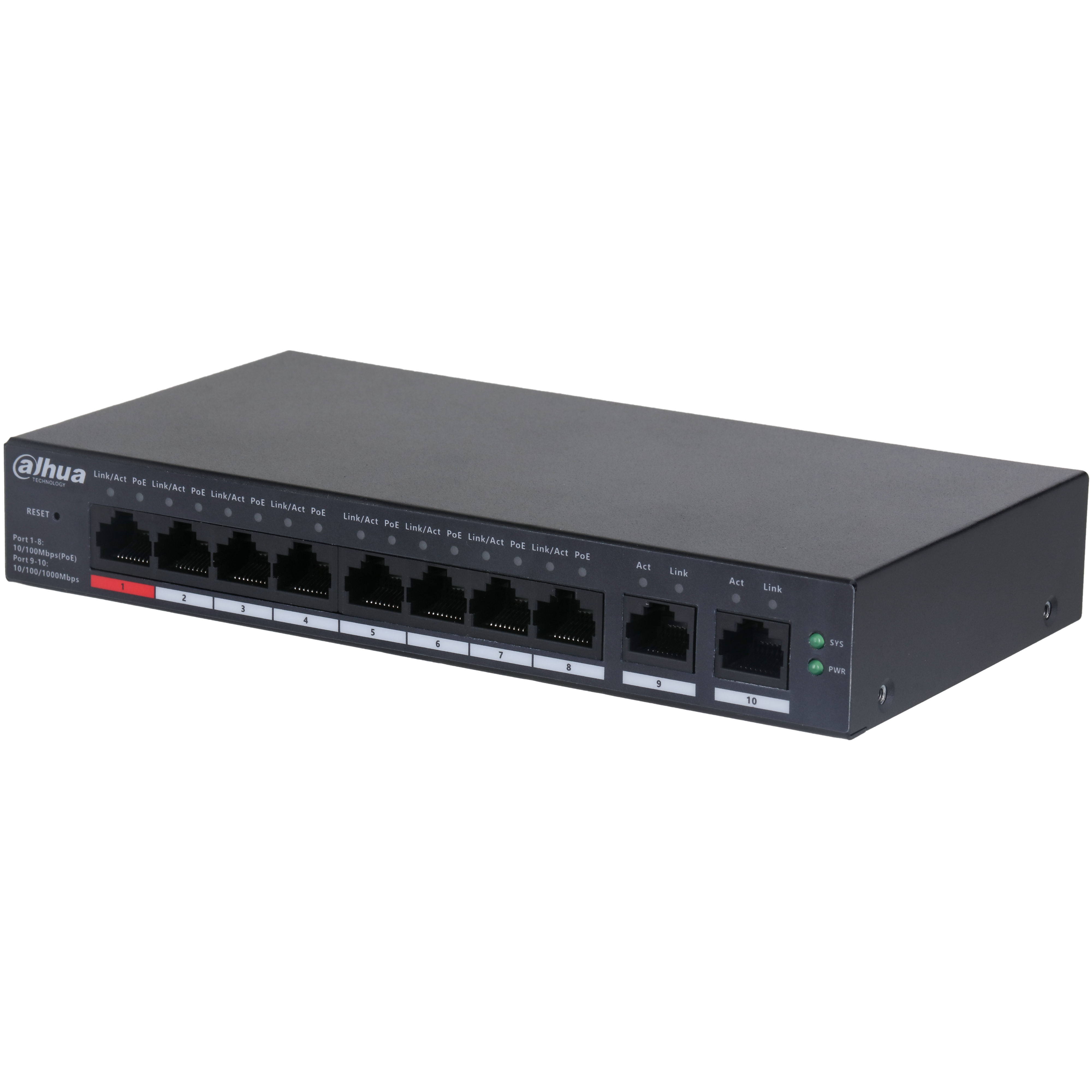 PoE коммутатор Dahua DH-CS4010-8ET-110 orig_62329