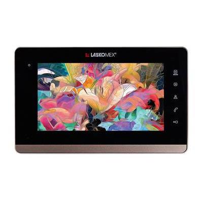 Видеодомофон гибридный "Laskomex PRO" E-1260(M/Bk/Gd) orig_45495