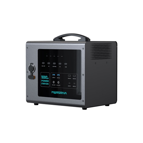 Электростанция портативная MARSRIVA, MP10, 1000Вт, 1228Вт/ч, LifePO4 orig_72376