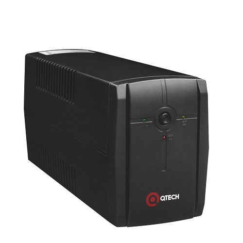 ИБП QTECH Line-interactive 650BA/390Bт,серия Terra LIS, 3 розетки IEC C13, USB, LED, 1x7Ач orig_68063