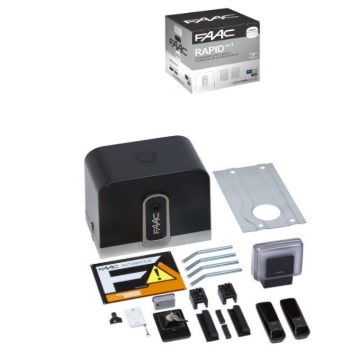 Комплект привода  FAAC C721 для откатных ворот RAPID KIT 800KG 24V orig_75907