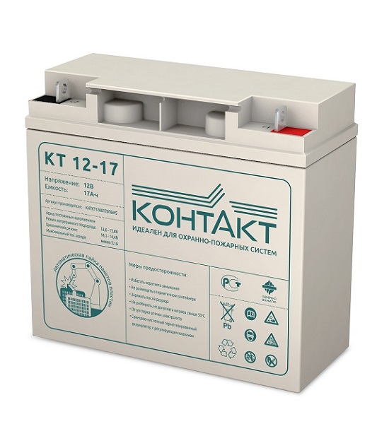 Аккумуляторная батарея Контакт КТ 12-17, 12В, 17А/ч orig_72960