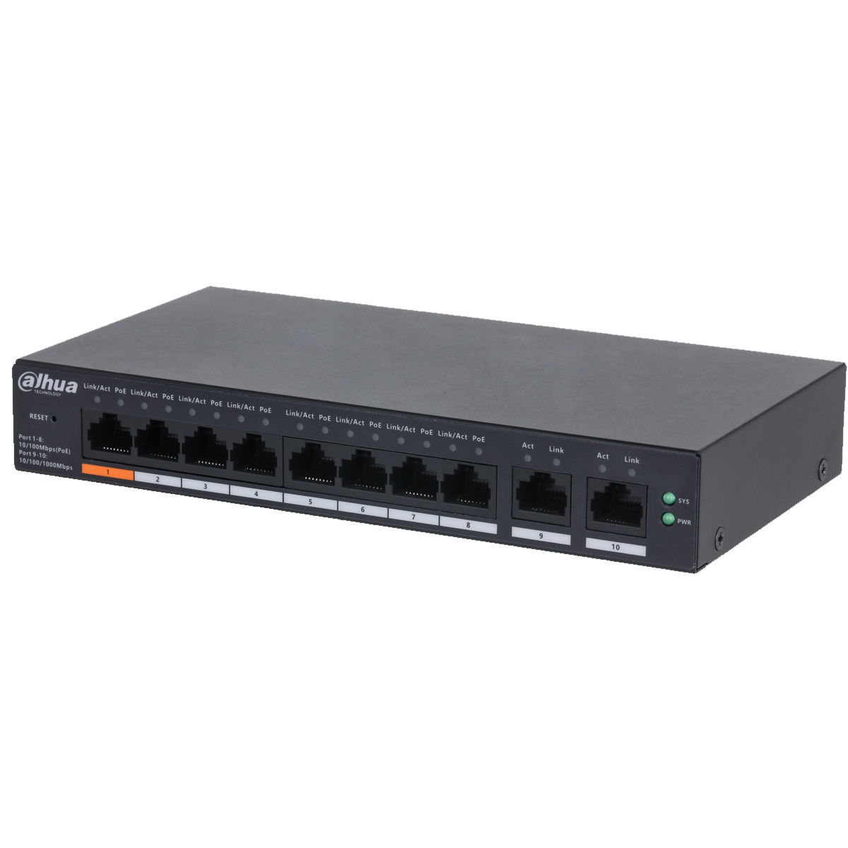 PoE коммутатор Dahua DH-CS4010-8ET-60 orig_46027