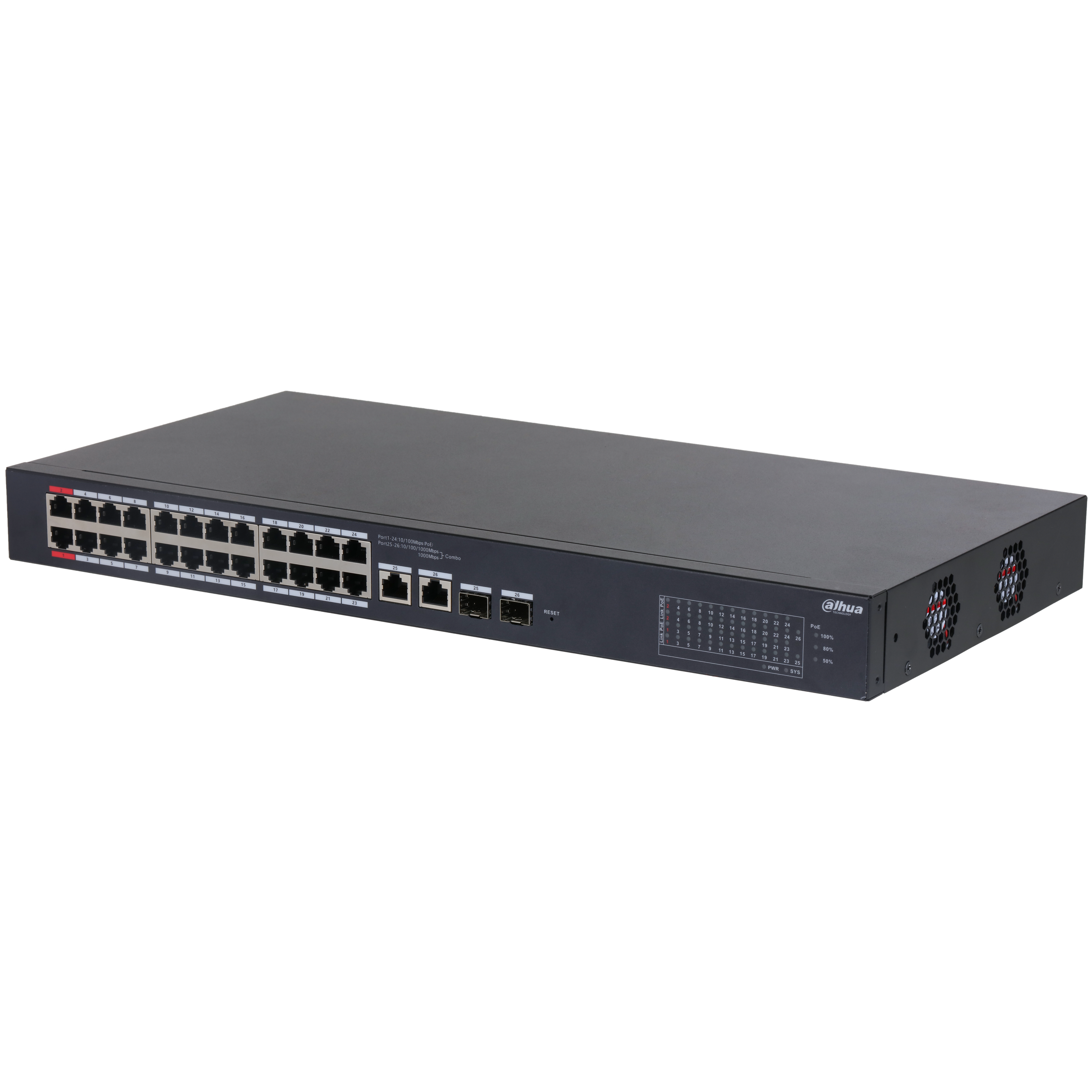 PoE коммутатор Dahua DH-CS4226-24ET-240 orig_62507