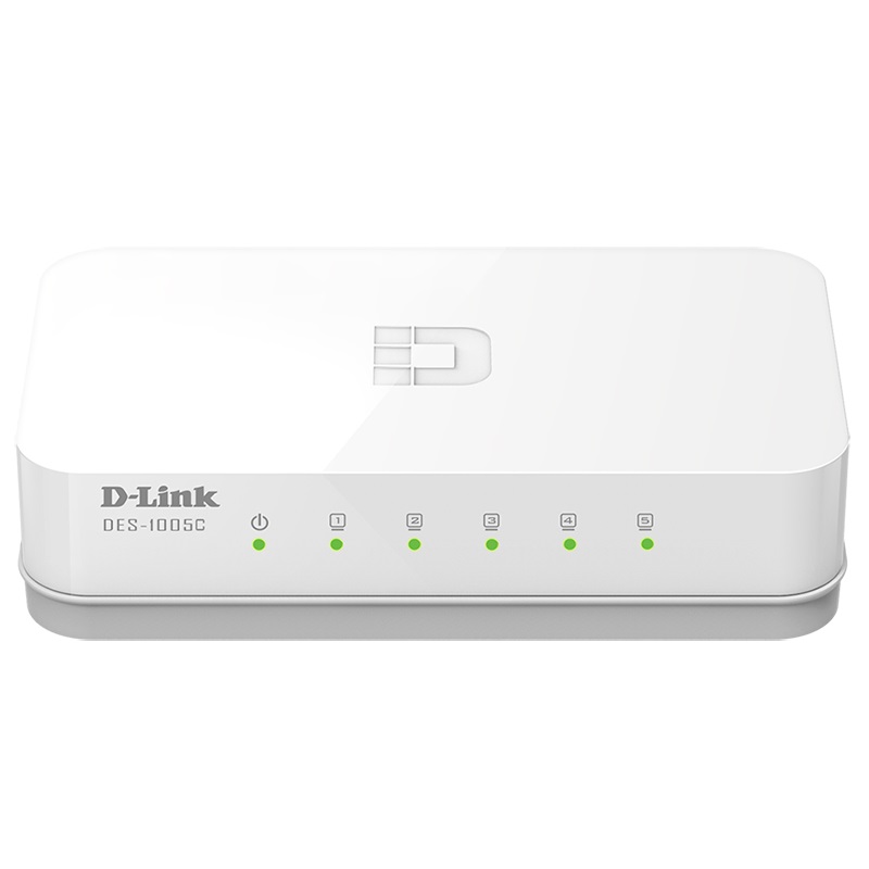 Коммутатор D-Link DES-1005C (10/100Мбит/с 5-port) orig_60165