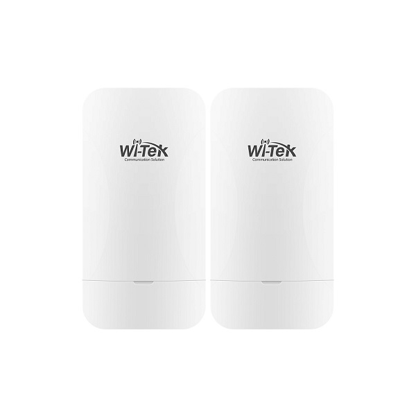 Комплект из двух преднастроенных точек доступа Wi-Tek WI-CPE110-KIT, стандарт IEEE802.11b/g/n, 2,4Ггц, 300Мбит/с, до 1км orig_62339