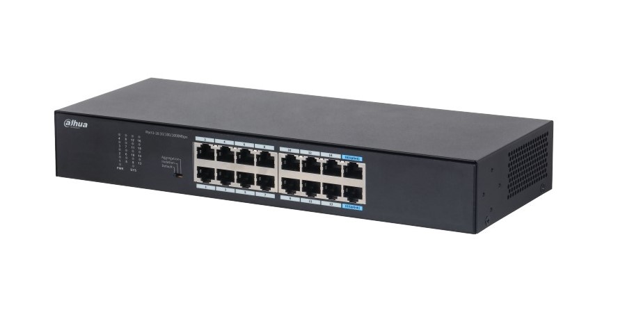 Коммутатор Dahua DH-S3016-16GT, 16-портовый, неуправляемый orig_65087