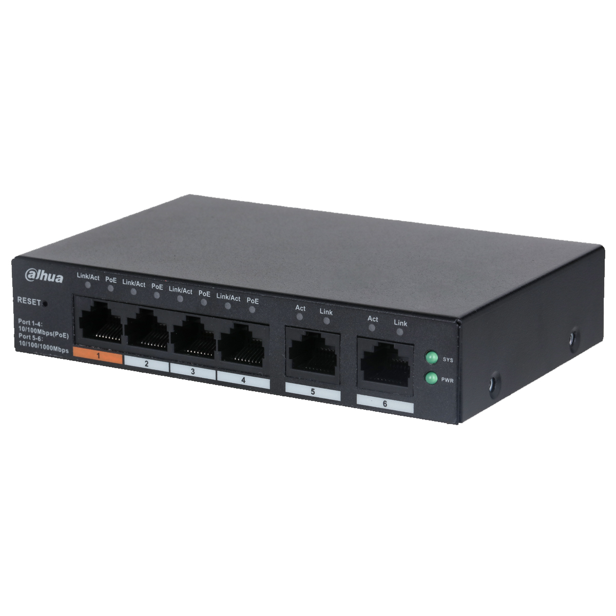 PoE коммутатор Dahua DH-CS4006-4ET-60 orig_46019