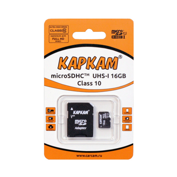 Карта памяти 16 Gb microSD Class 10 orig_58741