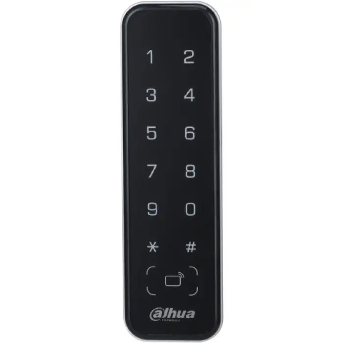 Считыватель Dahua DHI-ASR2201A, 135х40х15мм, Mifare 1K 13,56МГц, клавиатура ввода, влагозащищенный, IP66, -30°+70°C orig_44377