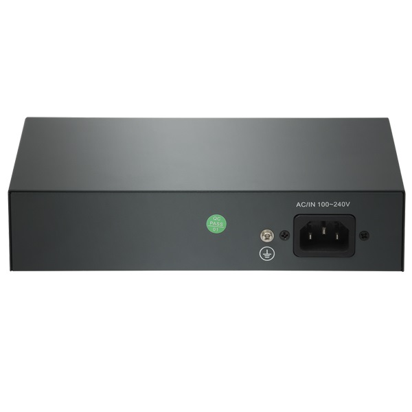 PoE коммутатор HiPOE 4 порта F0420FBL-C (4PoE+2Uplink, 100Мб/с, бюджет PoE 75Вт, трасса до 250м.) orig_62181