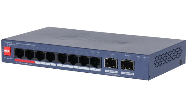 PoE коммутатор Dahua DH-CS4210-8GT-110, 8-портовый orig_76024