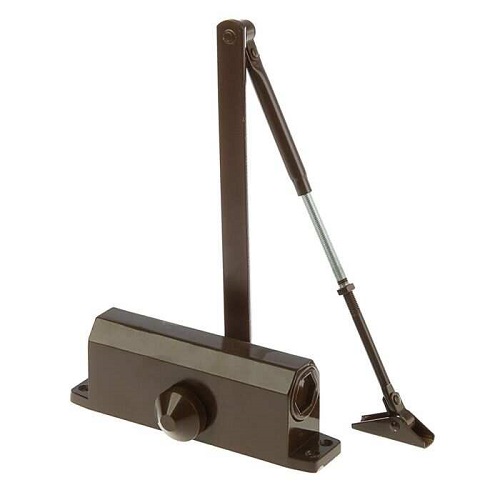 Доводчик дверной HOME 100 кг КОРИЧНЕВЫЙ orig_43533