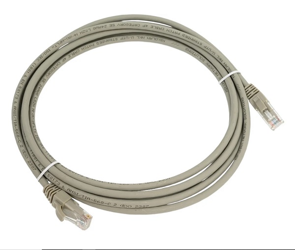 Шнур коммутационный NIKOMAX U/UTP 4 пары NMC-PC4UD55B-030-C-GY, 3м orig_72844