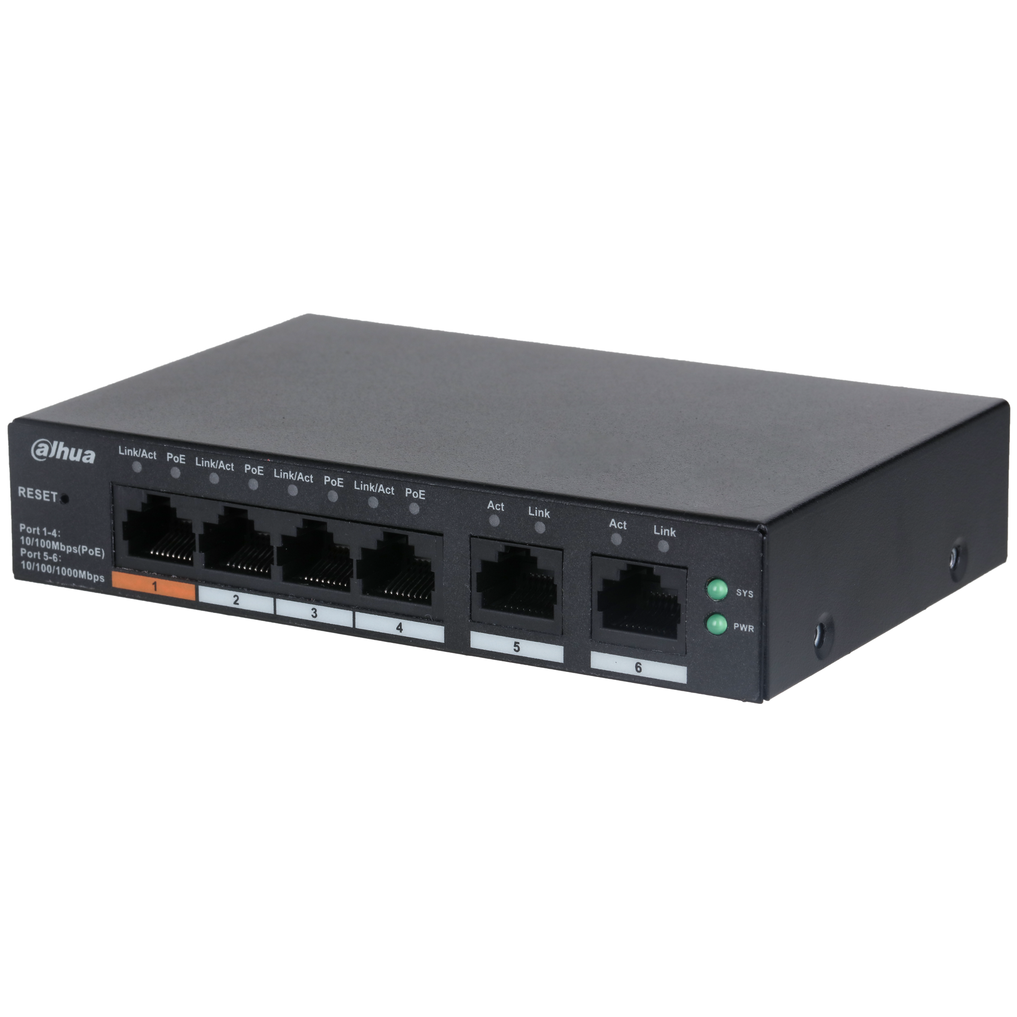 PoE коммутатор Dahua DH-CS4006-4ET-60 orig_62581