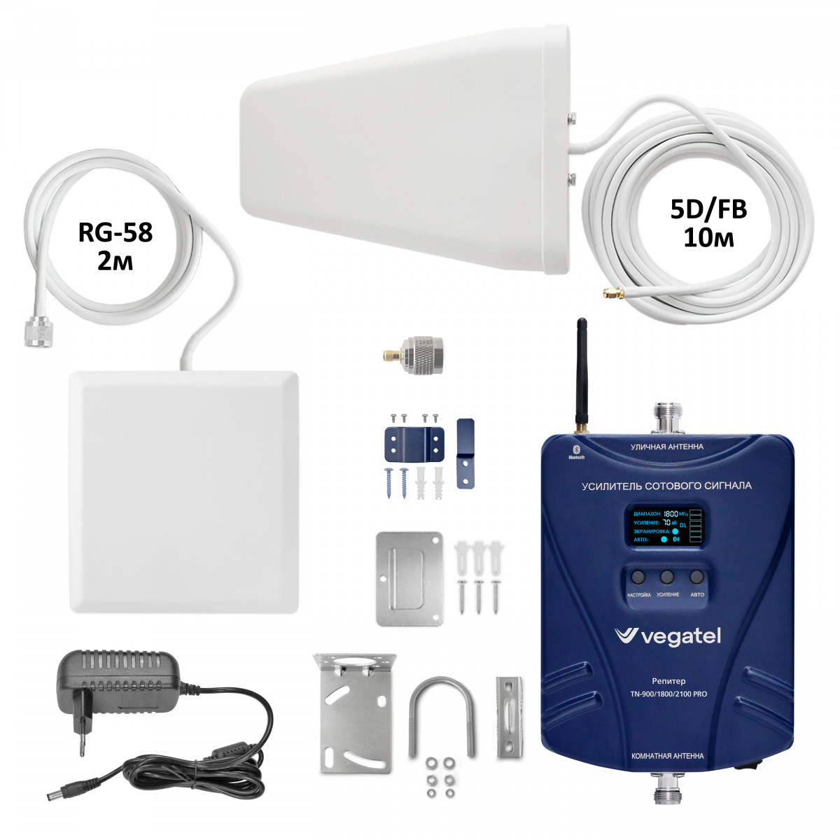 Комплект VEGATEL TN-900/1800/2100 PRO orig_62099