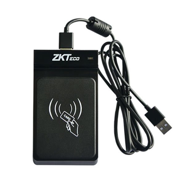 Считыватель ZKTeco CR20M USB, настольный контрольный, 117,2х66,2х17мм, Mifare 13,56МГц, диапазон чтения до 3см, световая, звуковая индикация, 0°+70°C orig_50511