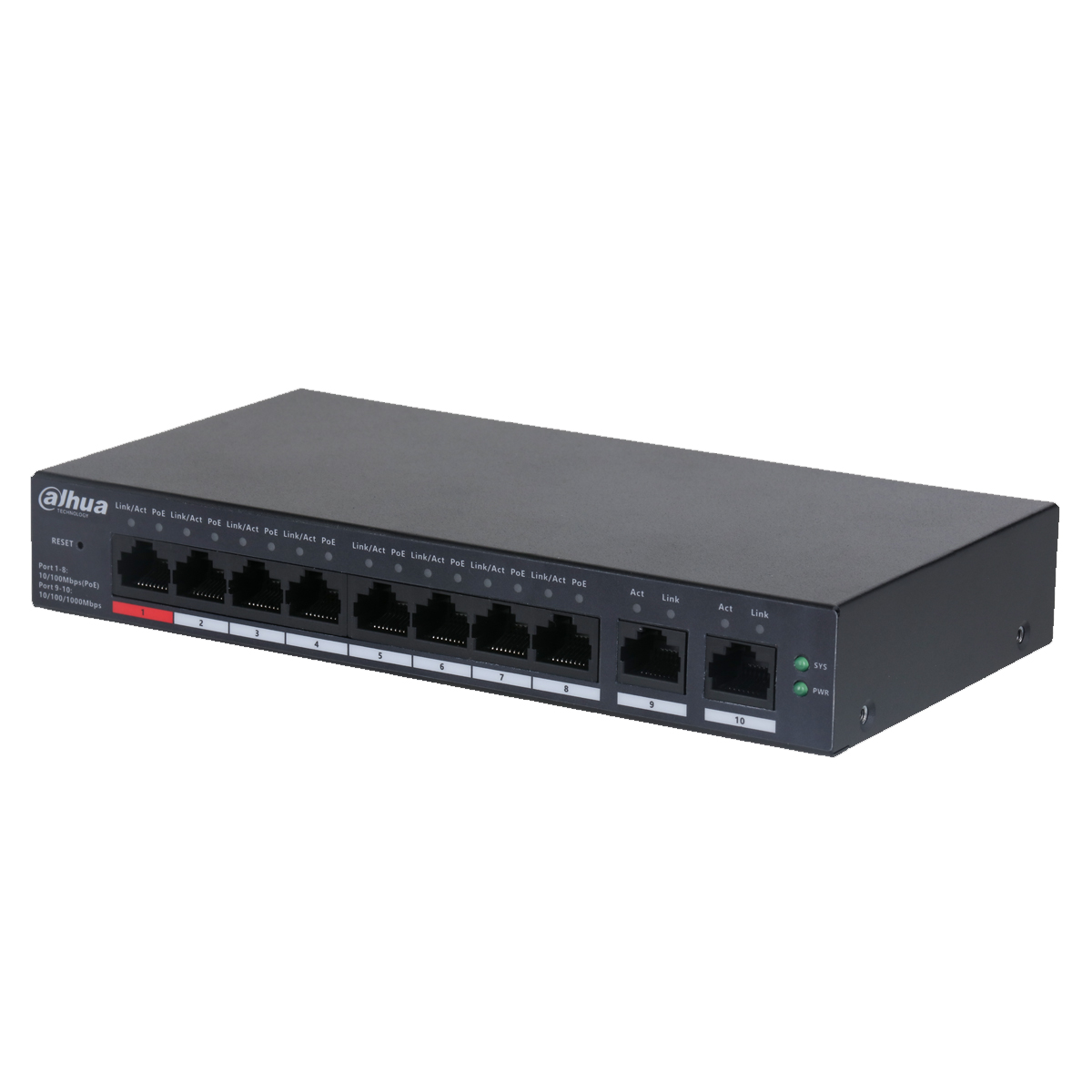 PoE коммутатор Dahua DH-CS4010-8ET-110 orig_46044