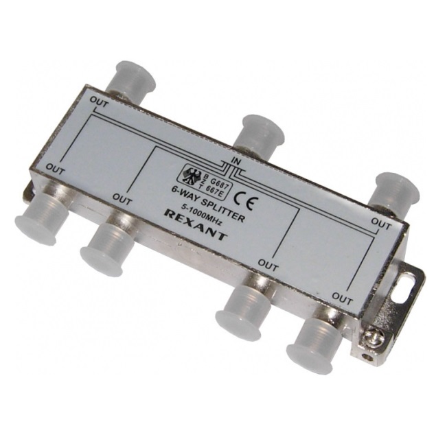 Делитель эфирный 1/6 Rexant orig_62155
