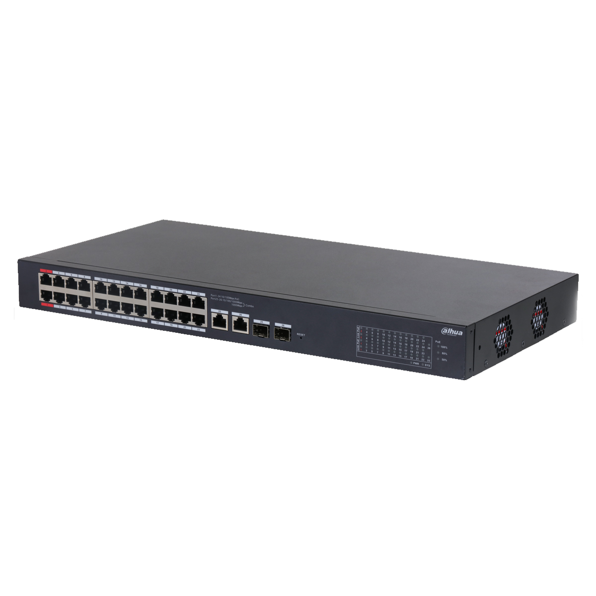 PoE коммутатор Dahua DH-CS4226-24ET-240 orig_46074