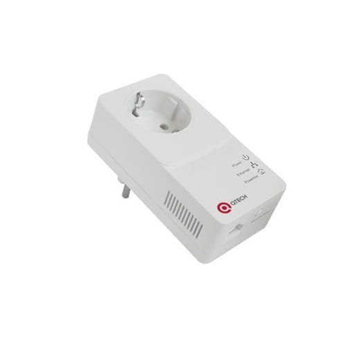 Адаптер PLC Qtech Qpline-1001S со встроенной розеткой orig_46667