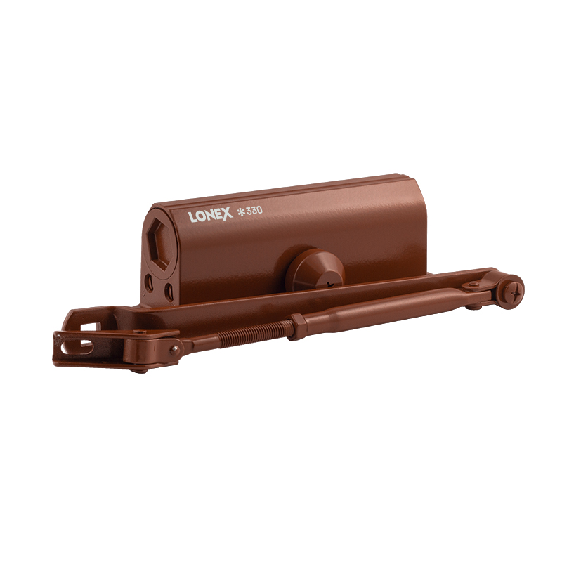 Доводчик дверной LONEX 330, от 50 до 120кг, морозостойкий orig_62923