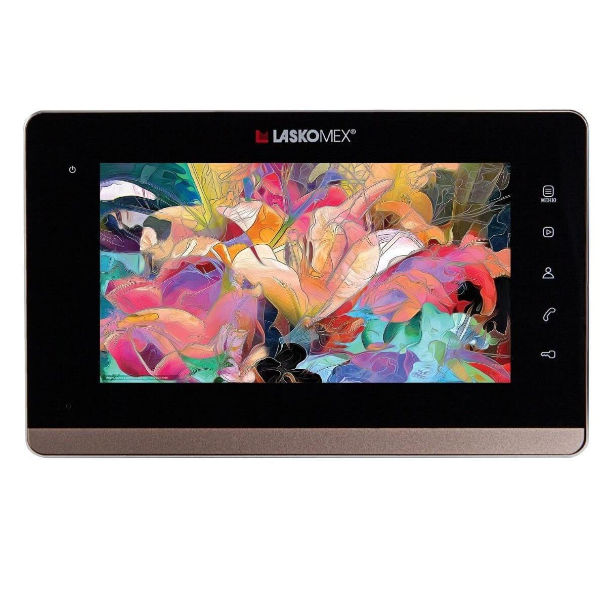 Видеодомофон гибридный "Laskomex PRO" E-1260(M/Bk/Gd/L) orig_45511