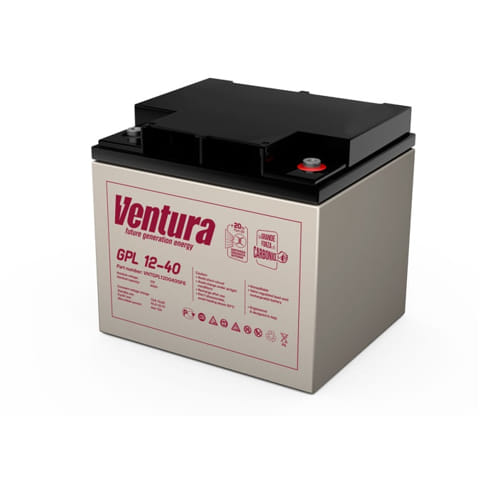 Аккумуляторная батарея Ventura GPL 12-40, 12В, 47А/ч orig_48775