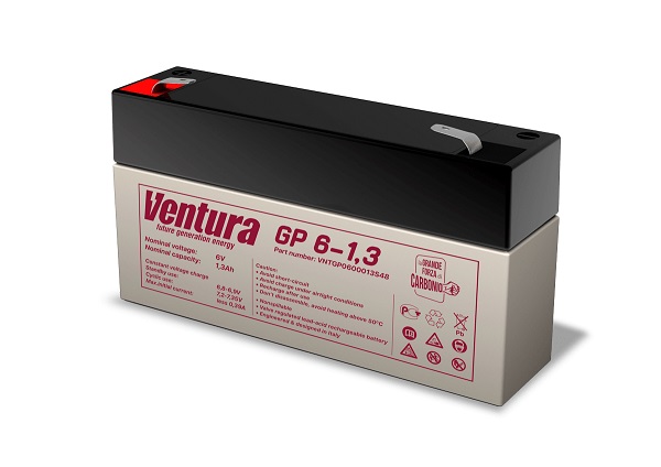 Аккумуляторная батарея Ventura GP 6-1,3, 6В, 1,3А/ч orig_70078