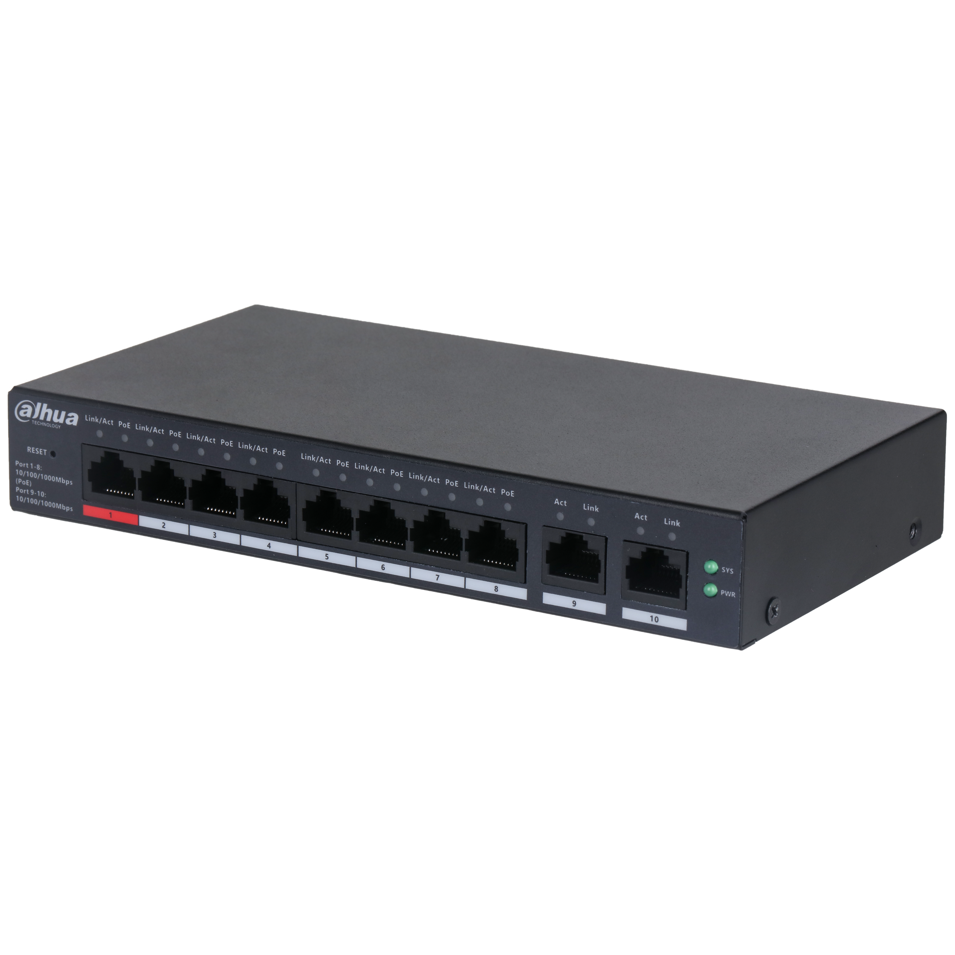 PoE коммутатор Dahua DH-CS4010-8GT-110 orig_62185