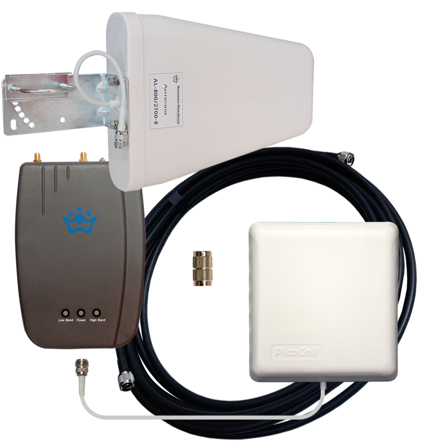 Комплект Ретранслятора PicoCell 900/1800SXB 02 и GSM антенн 900/1800 стандарта orig_62473