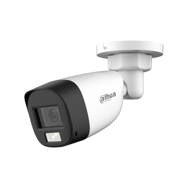 Мультиформатная видеокамера Dahua, DH-HAC-HFW1200CLP-IL-A-0280B, 2Мп, 2,8мм, микрофон, IP67 orig_39363