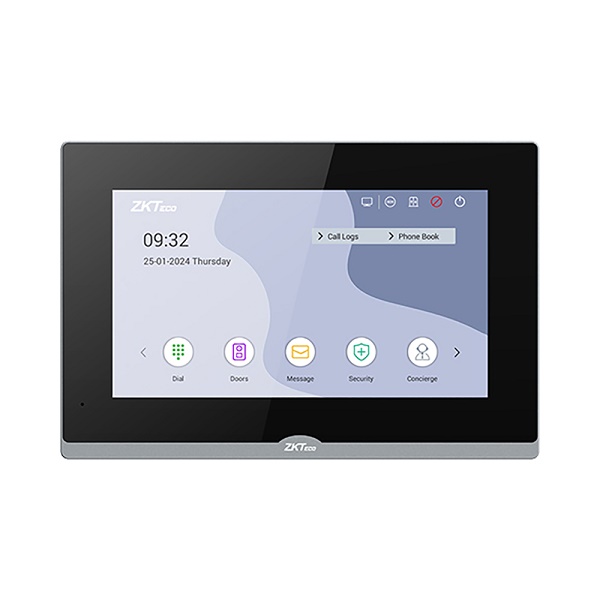 IP видеодомофон с экраном 7 дюймов ZKTeco VT07-B22L orig_73163