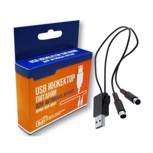 Инжектор питания USB антенный REMO BAS-8001 (кор) orig_58803