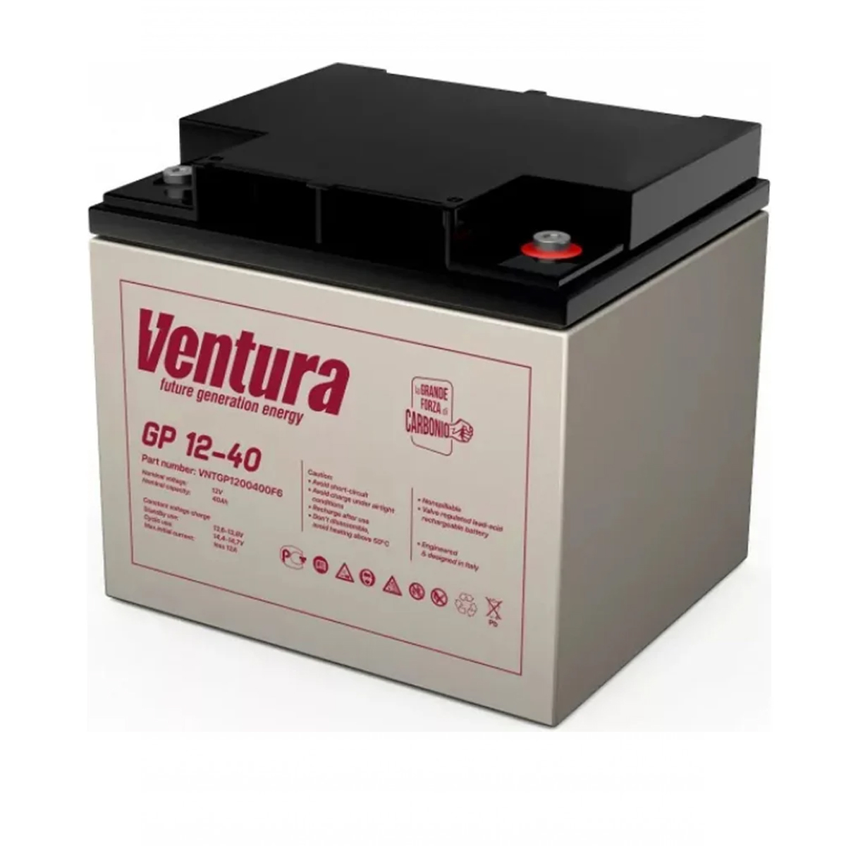 Аккумуляторная батарея Ventura, GP 12-40, 12В, 40А/ч orig_48782