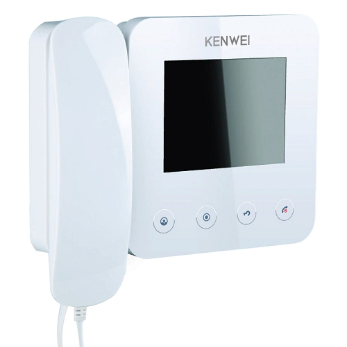 Монитор видеодомофона Kenwei KW E400FC БЕЛЫЙ orig_61527
