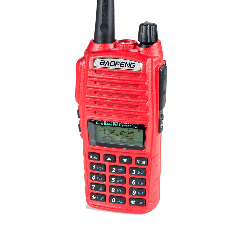 Рация BAOFENG UV-82 5W red orig_41175
